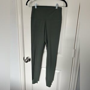 Kady Luxe Olive Green Leggings